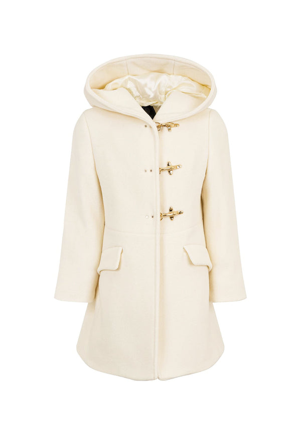 Cappotto bambina Fay panna in lana