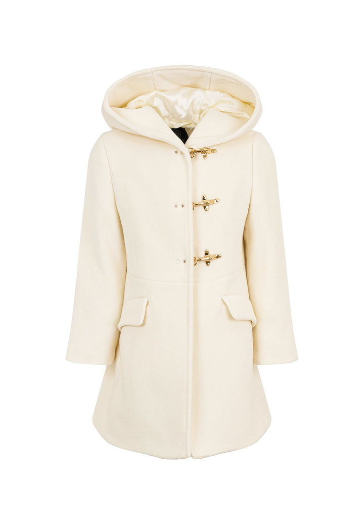 Cappotto bambina Fay panna in lana