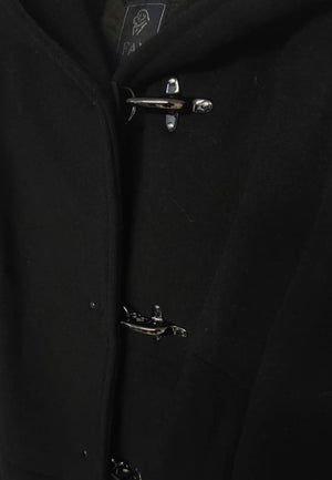 Cappotto bambina Fay nero in lana