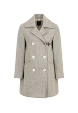 Cappotto bambina Fay grigio in lana
