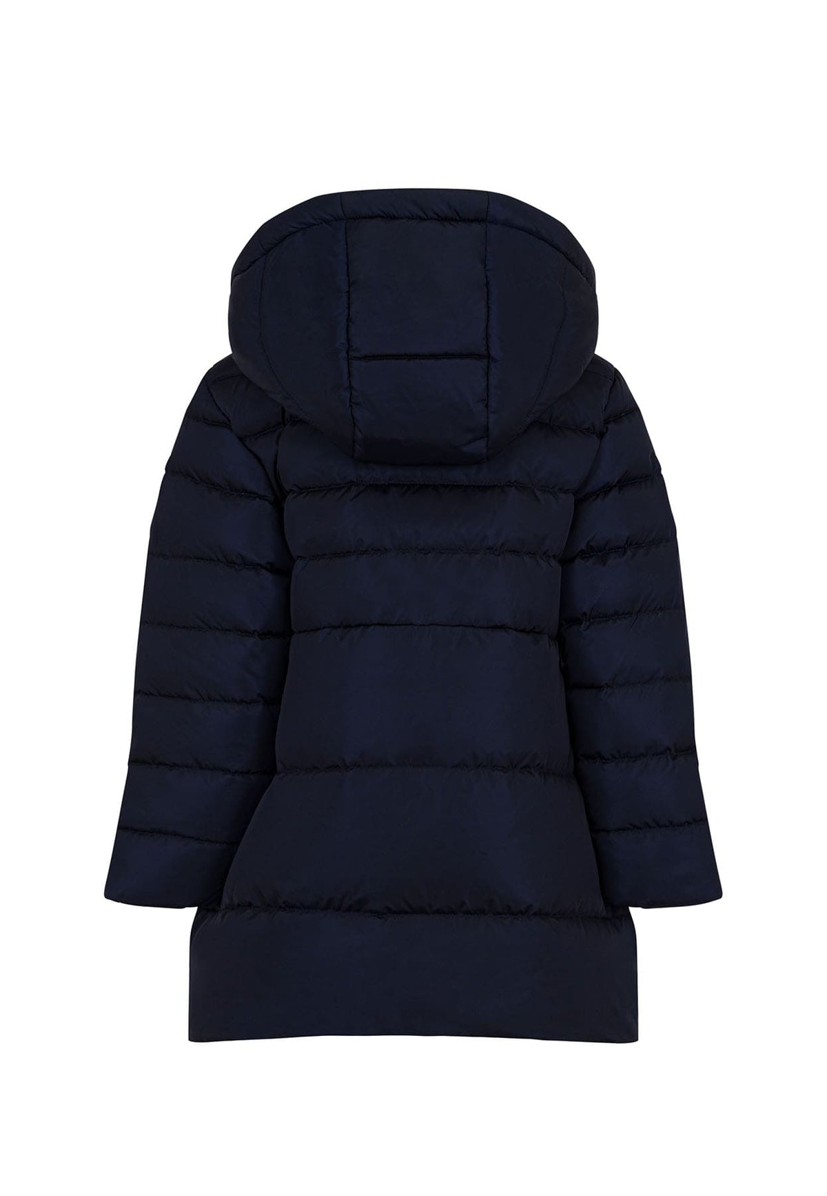 Piumino lungo bambina Fay blu in nylon