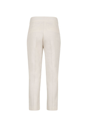 Pantalone chino bambina Fay panna in misto lana