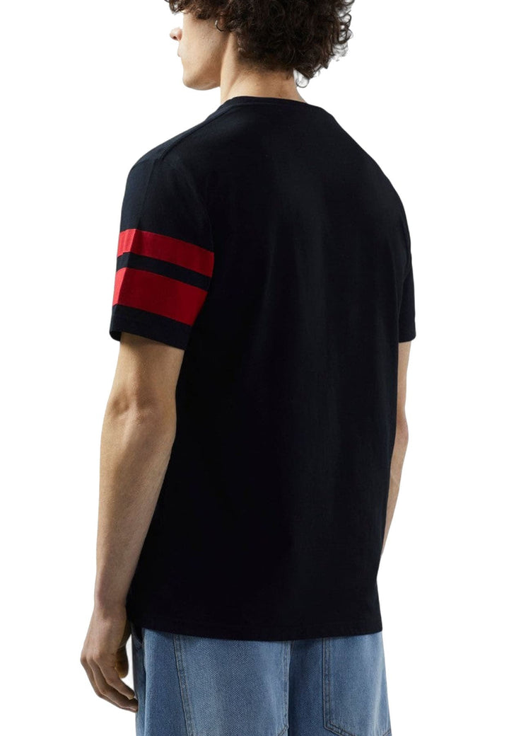 T-shirt GCDS unisex nera in cotone