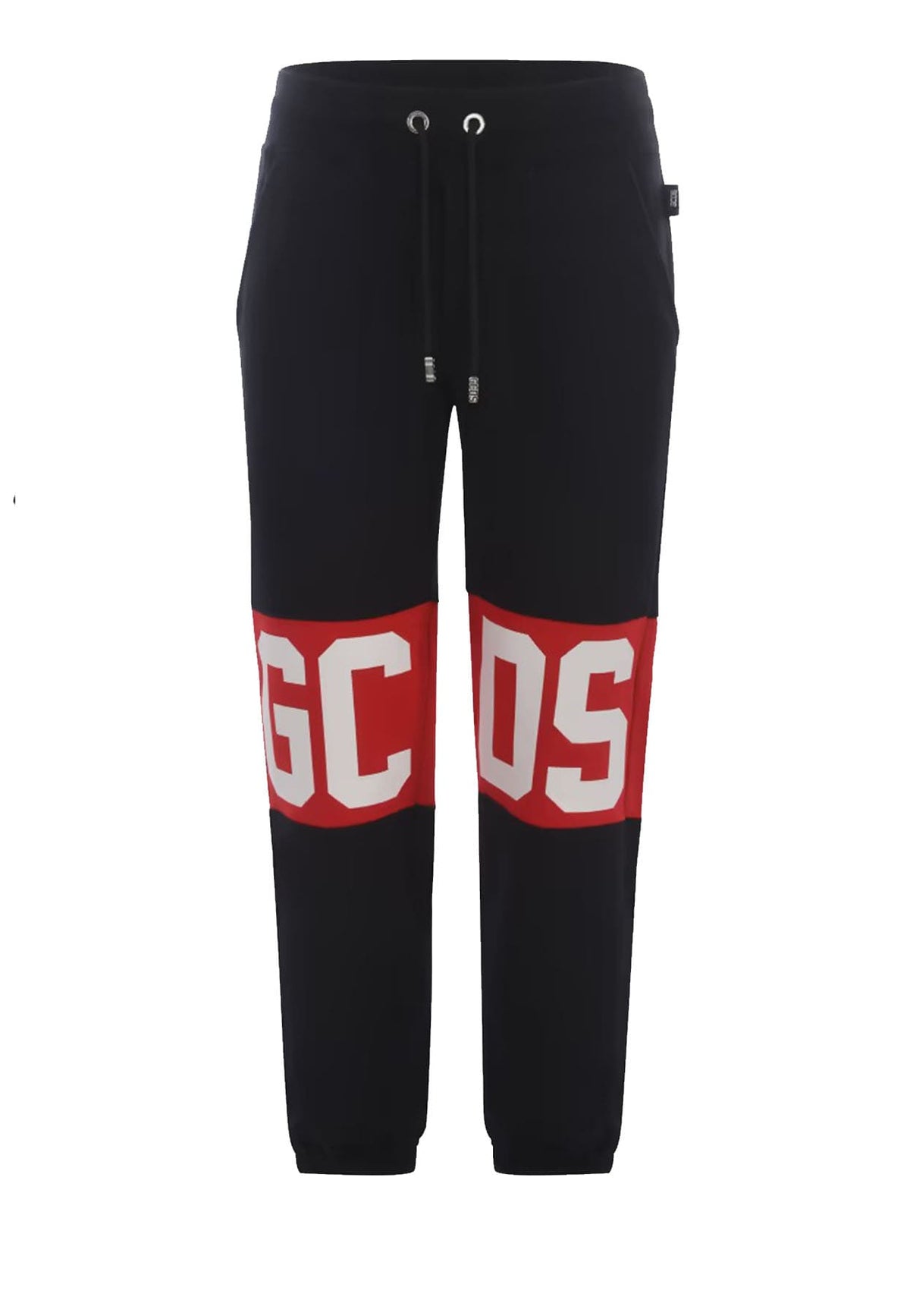 Pantalone sportivo nero unisex GCDS in cotone | ViaMonte Shop