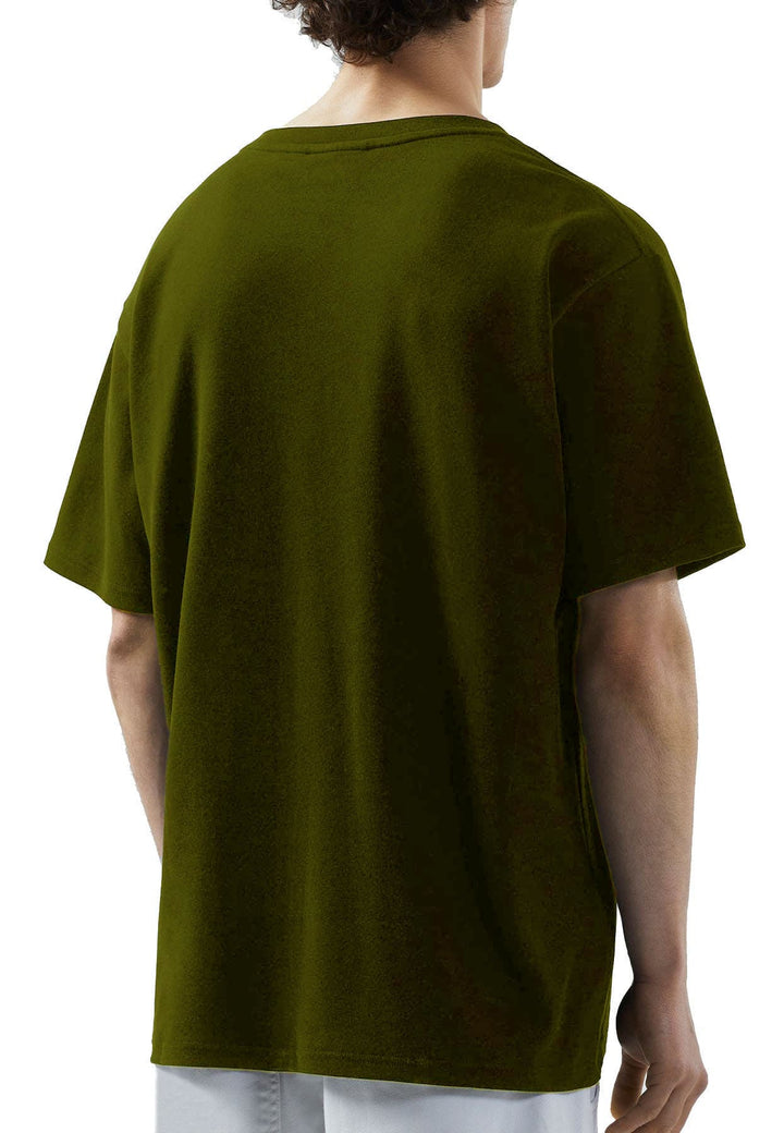 T-shirt unisex verde GCDS in cotone