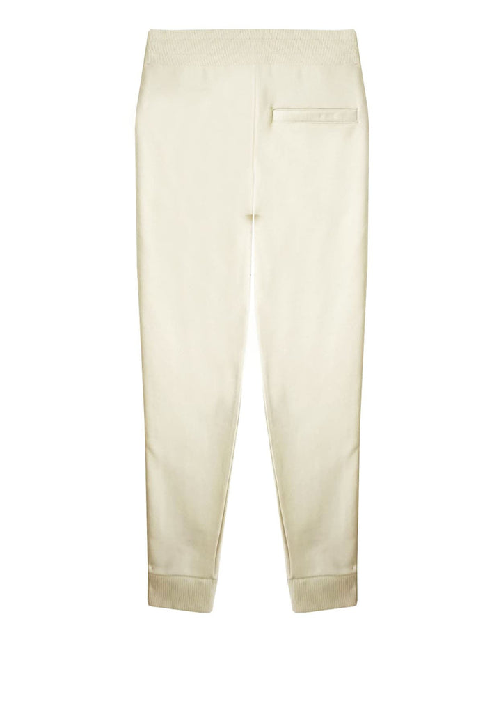 Pantalone sportivo beige unisex GCDS in cotone