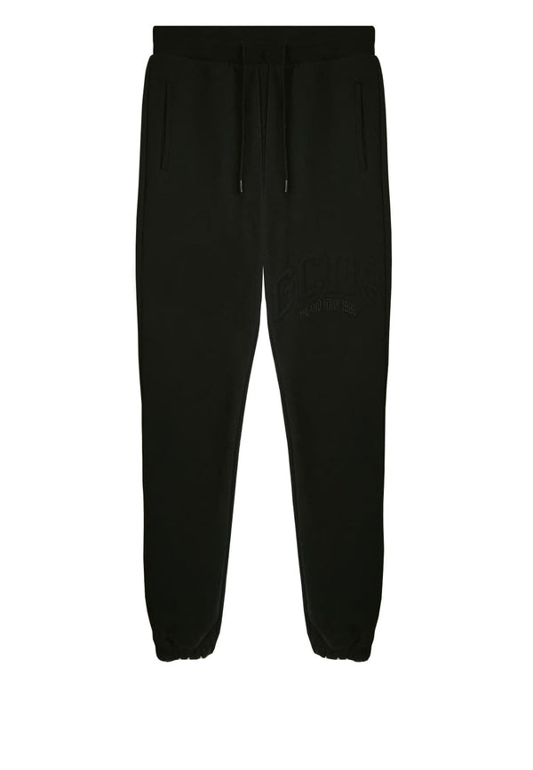 Pantalone sportivo nero unisex GCDS in cotone