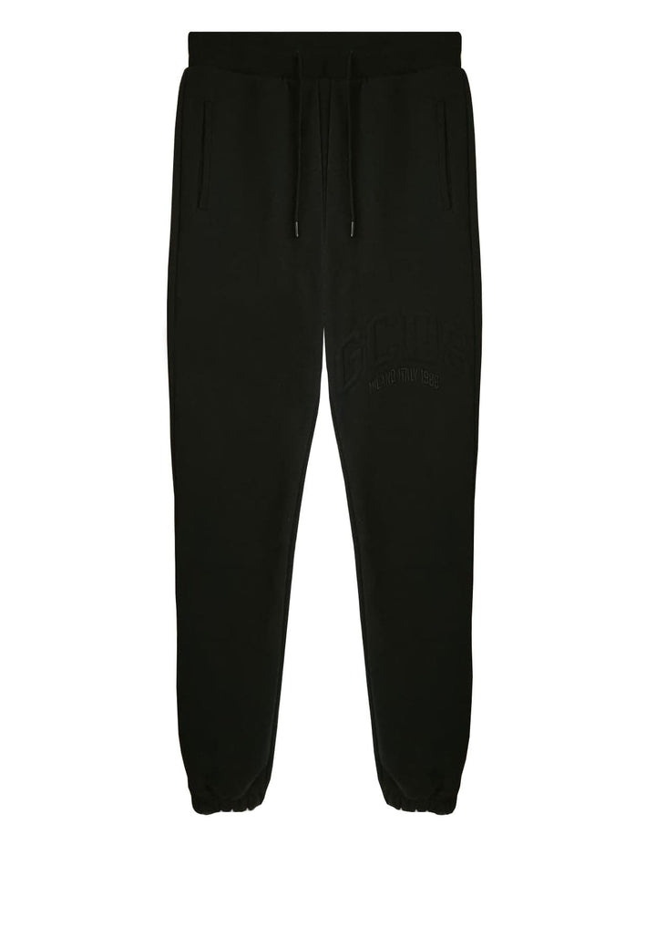 Pantalone sportivo nero unisex GCDS in cotone