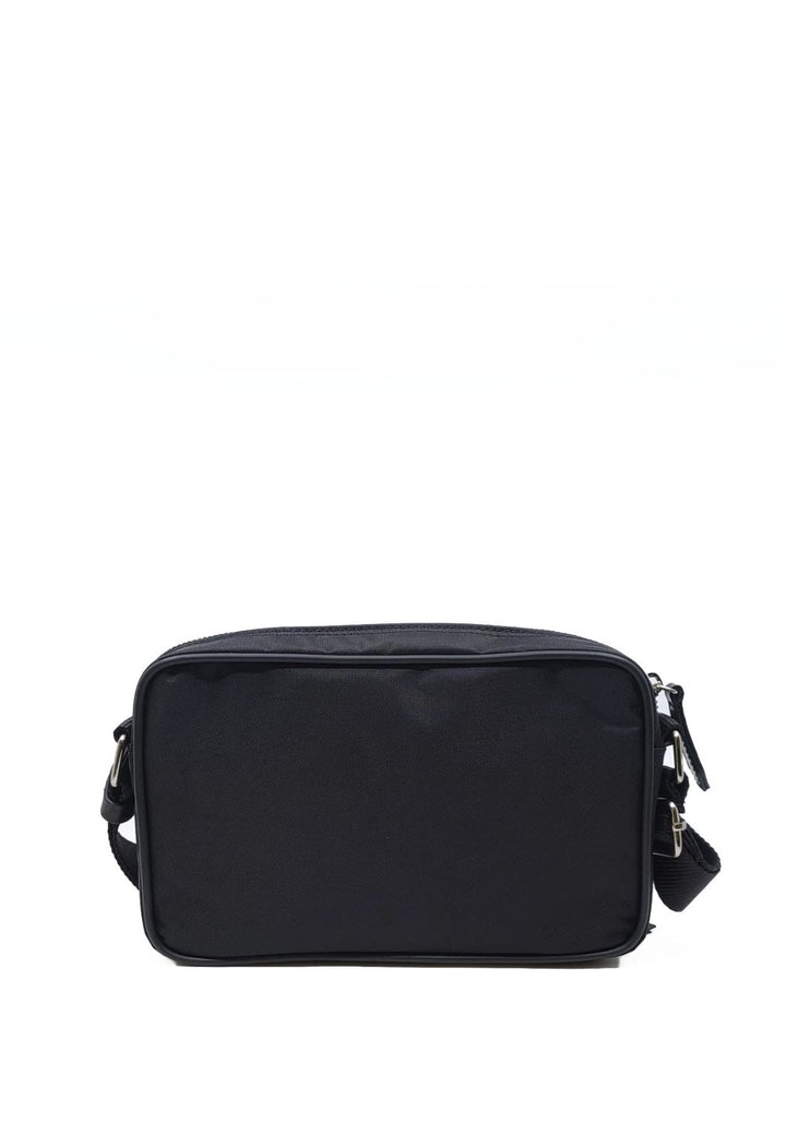 Borsa GCDS a tracolla nero unisex in nylon