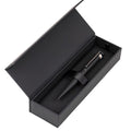 Penna nera Hugo Boss in metallo
