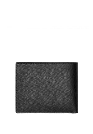 Portafoglio uomo Hugo Boss nero in pelle vegana