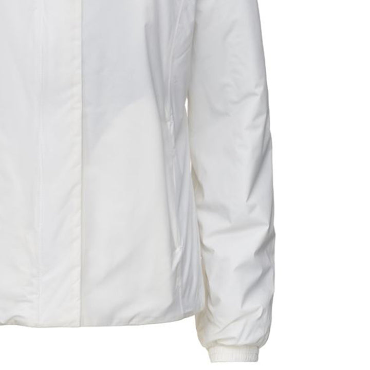 Giubbino bambina K-Way bianco lily micro ripstop marmotta