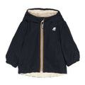Giubbino neonato K-Way E.Jack thermo double blu/beige