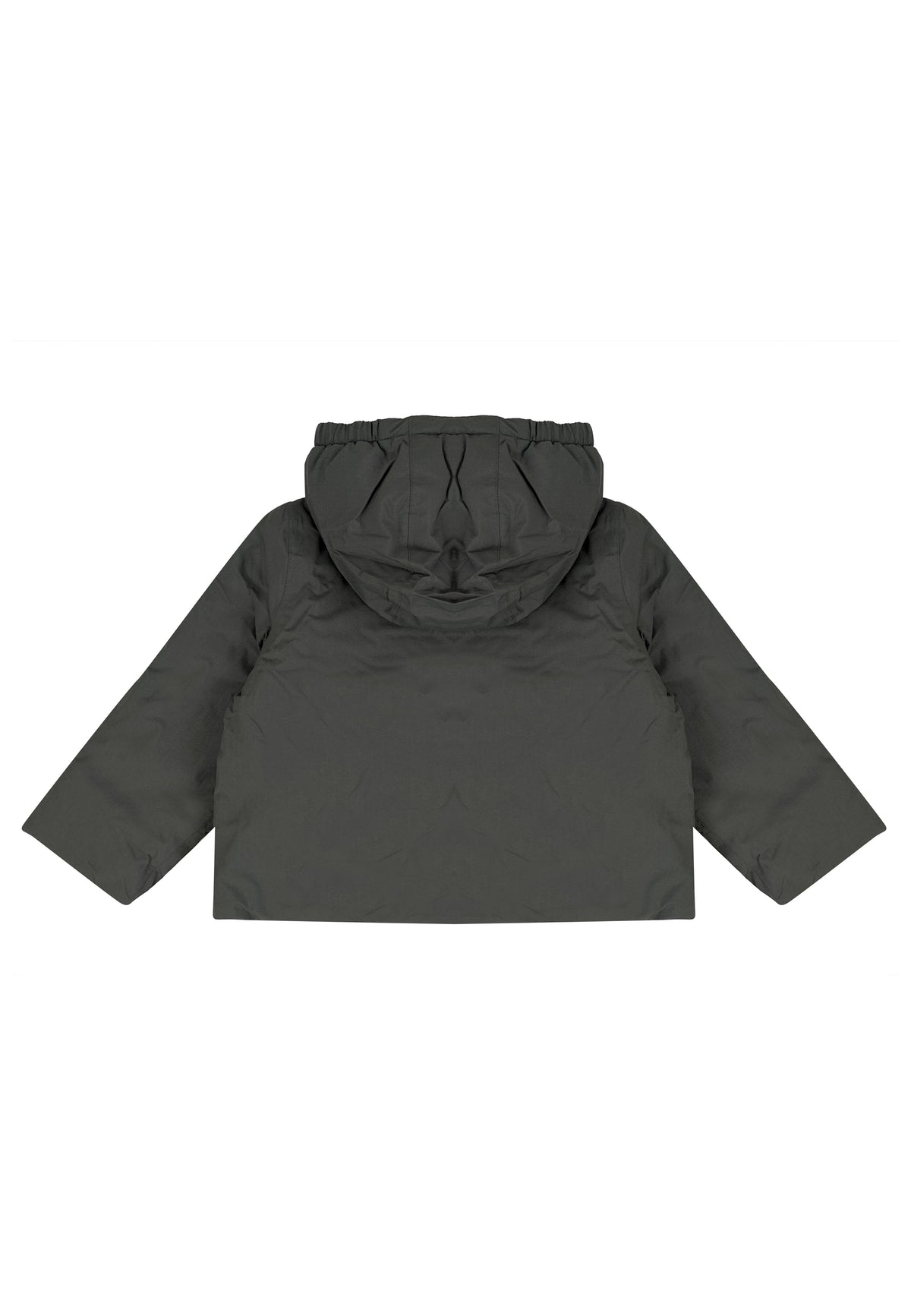 Giacca bambino K-Way verde in nylon ripstop