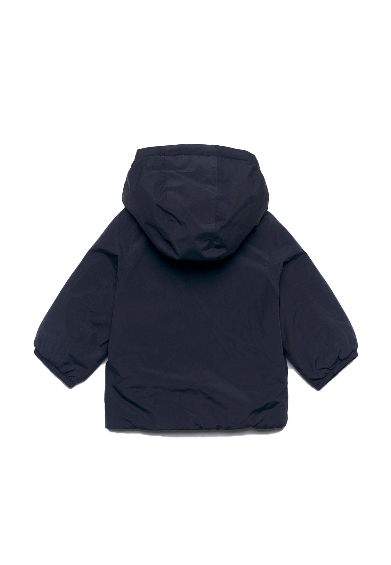 Giubbino neonato K-Way E. Jack soft touch marmotta blu in nylon