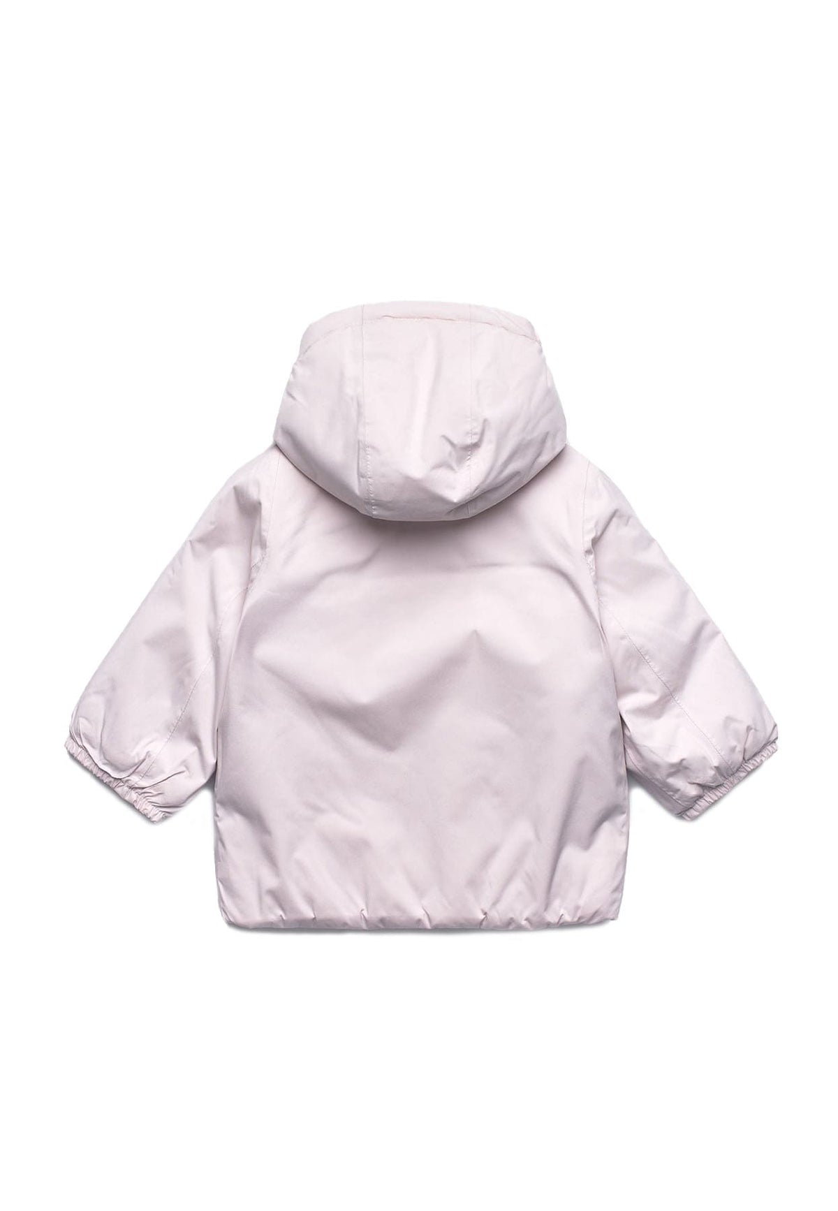 Giubbino neonata K-Way E. Jack soft touch marmotta rosa in nylon