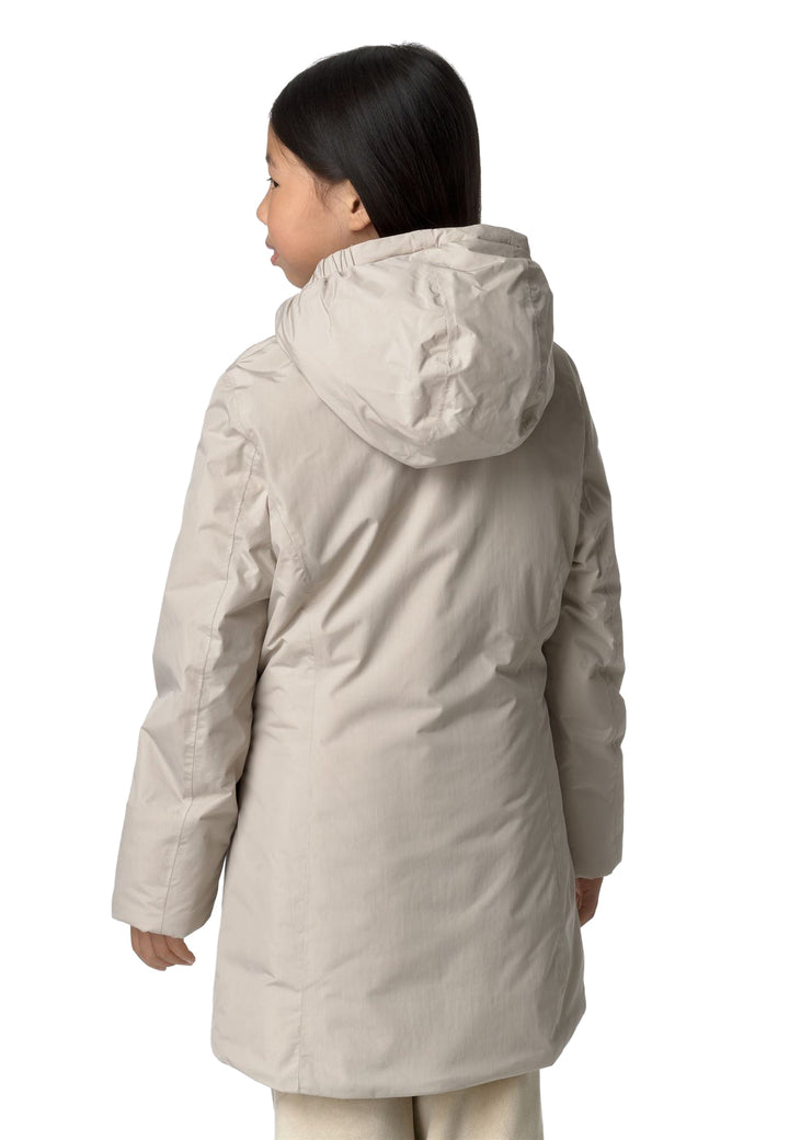 Giubbino bambina K-Way P. Denise soft touch marmotta beige in nylon