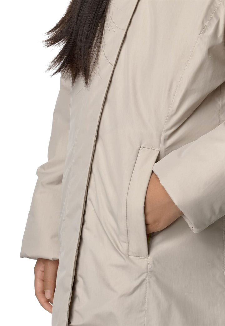 Giubbino bambina K-Way P. Denise soft touch marmotta beige in nylon