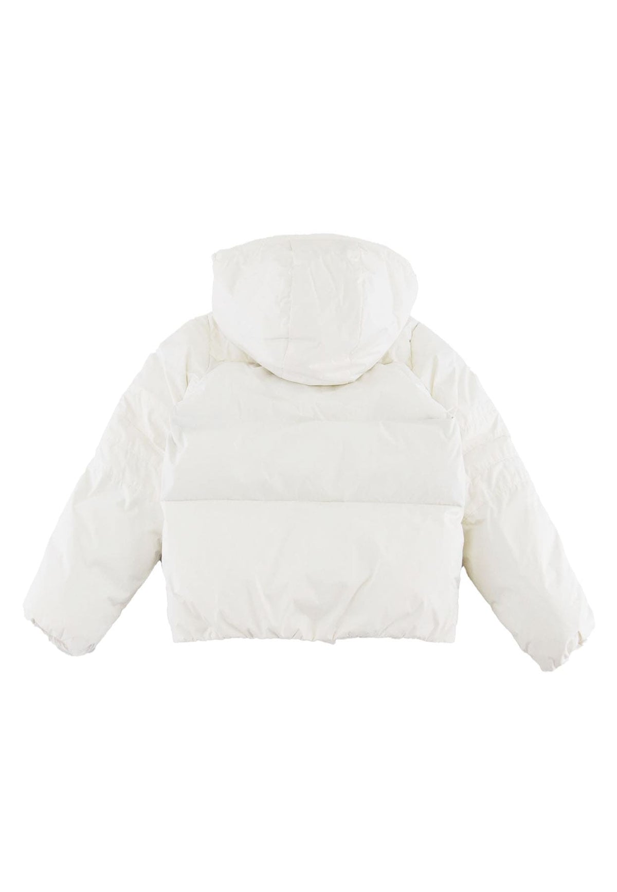 Giubbino bambina K-Way P. Le Vrai 4.0 Aurele Heavy bianco in nylon