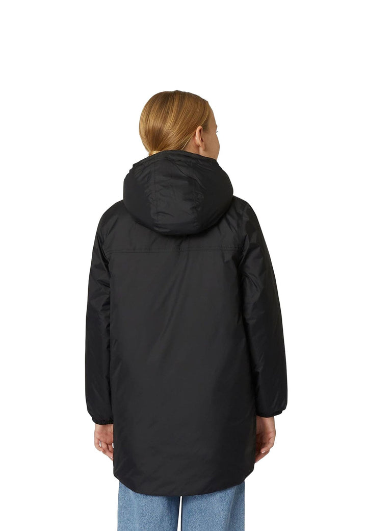 Giubbino bambino K-Way Le Vrai 4.0 Eiffel Orsetto nero in nylon