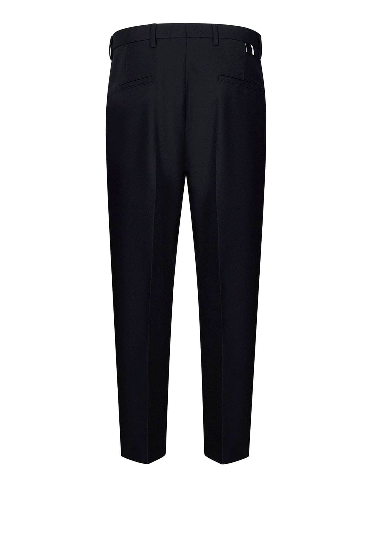 Pantalone nero uomo Low Brand in misto lana | ViaMonte Shop