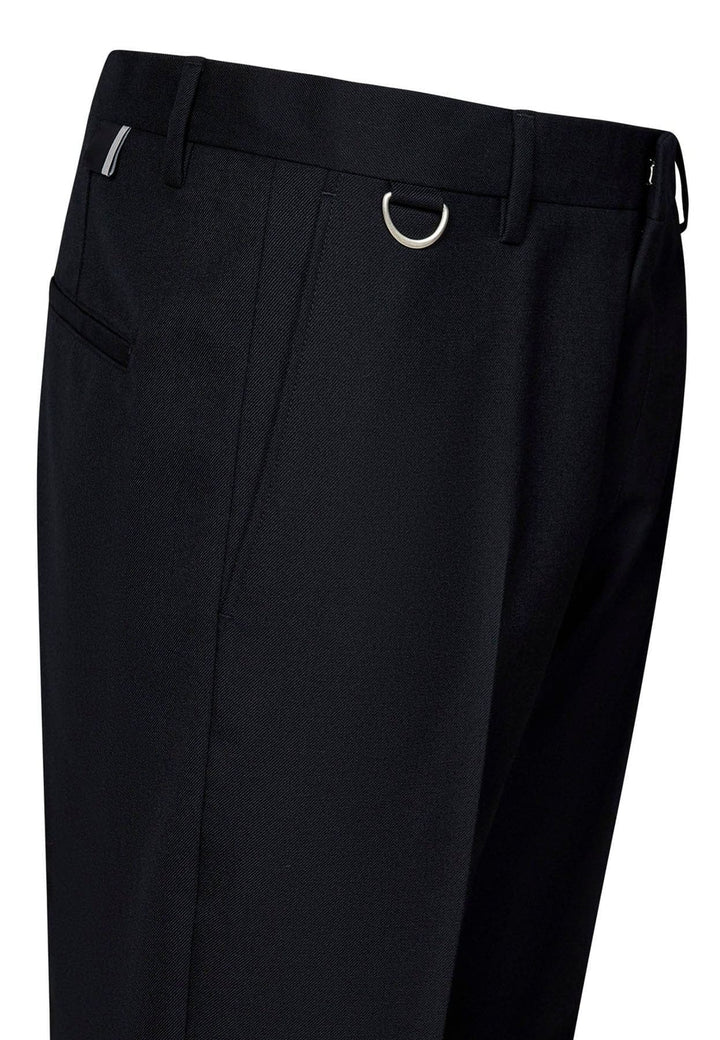 Pantalone nero uomo Low Brand in misto lana