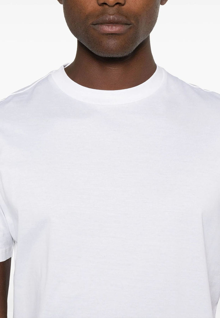 T-shirt uomo Low Brand bianca in cotone