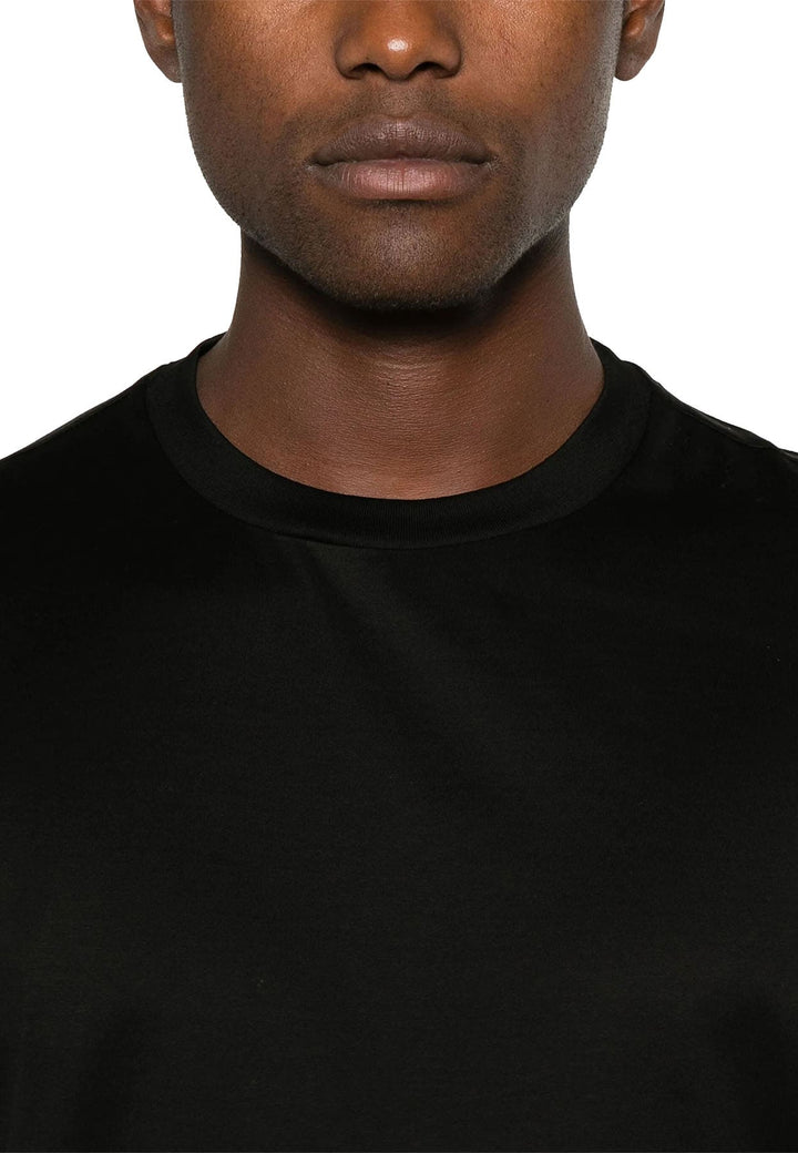 T-shirt uomo Low Brand nera in cotone