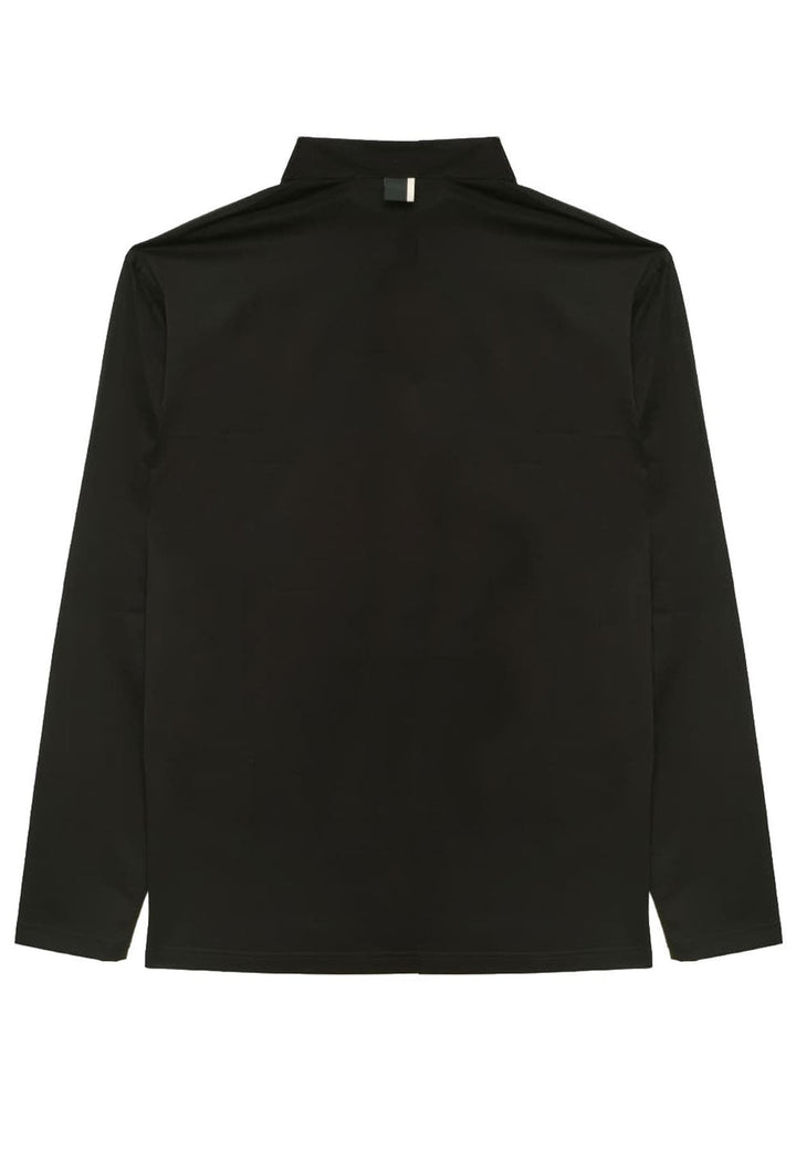 T-shirt manica lunga uomo Low Brand nera in cotone