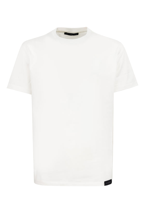 T-shirt uomo Low Brand bianca in cotone
