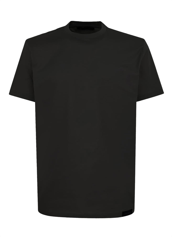 T-shirt uomo Low Brand nera in cotone