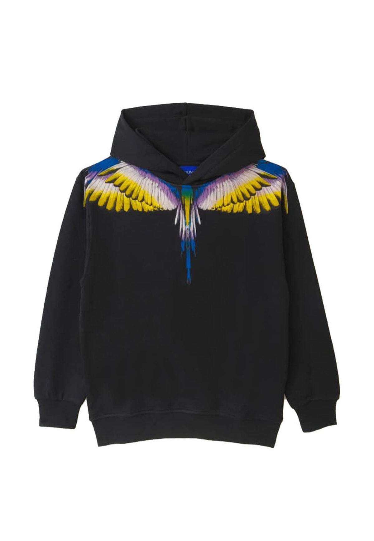 Felpa bambino Marcelo Burlon County of Milan kids nera in cotone