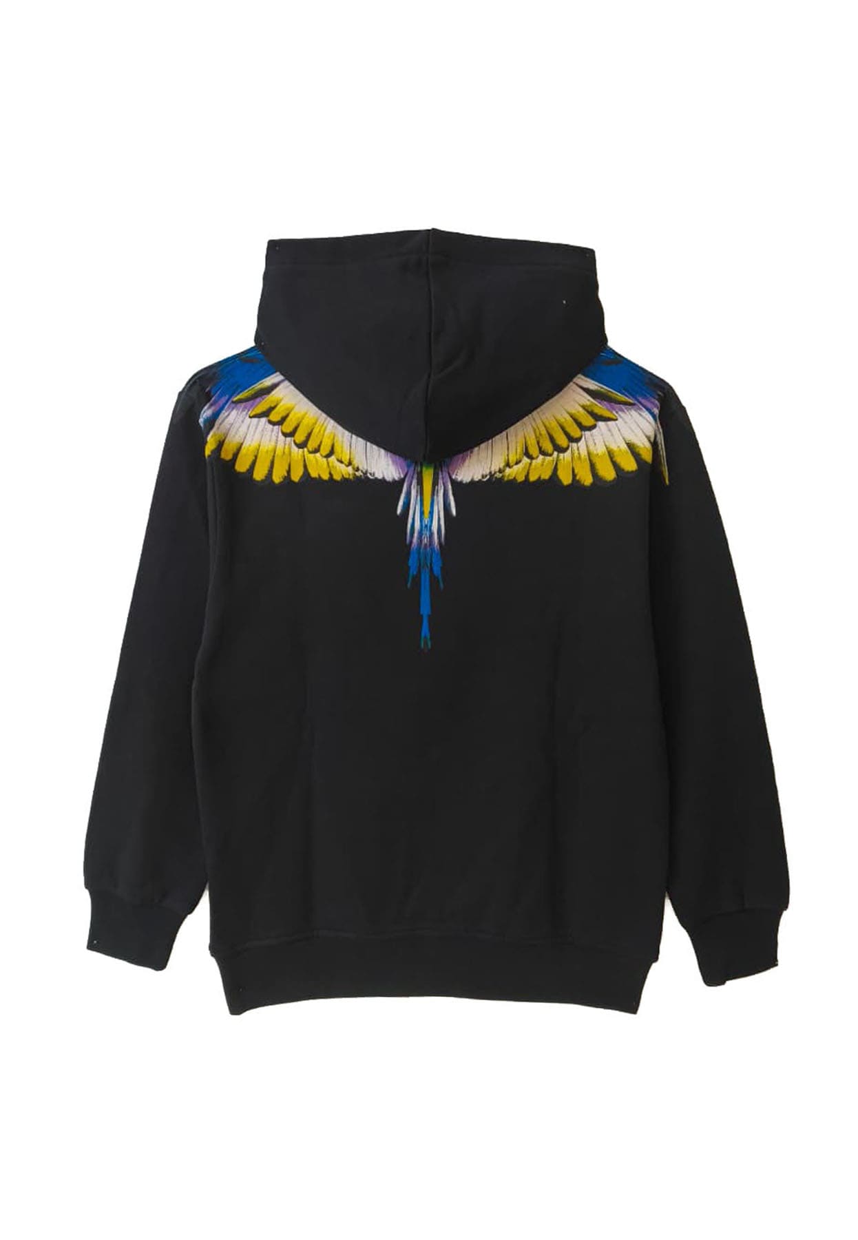 Felpa bambino Marcelo Burlon County of Milan kids nera in cotone