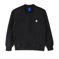 Felpa bambino Marcelo Burlon County of Milan kids nera in cotone