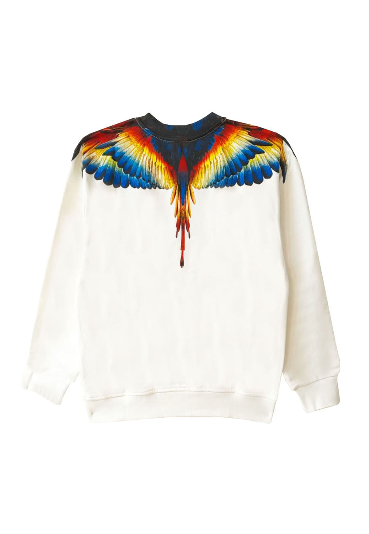 Felpa bambino Marcelo Burlon County of Milan kids bianca in cotone