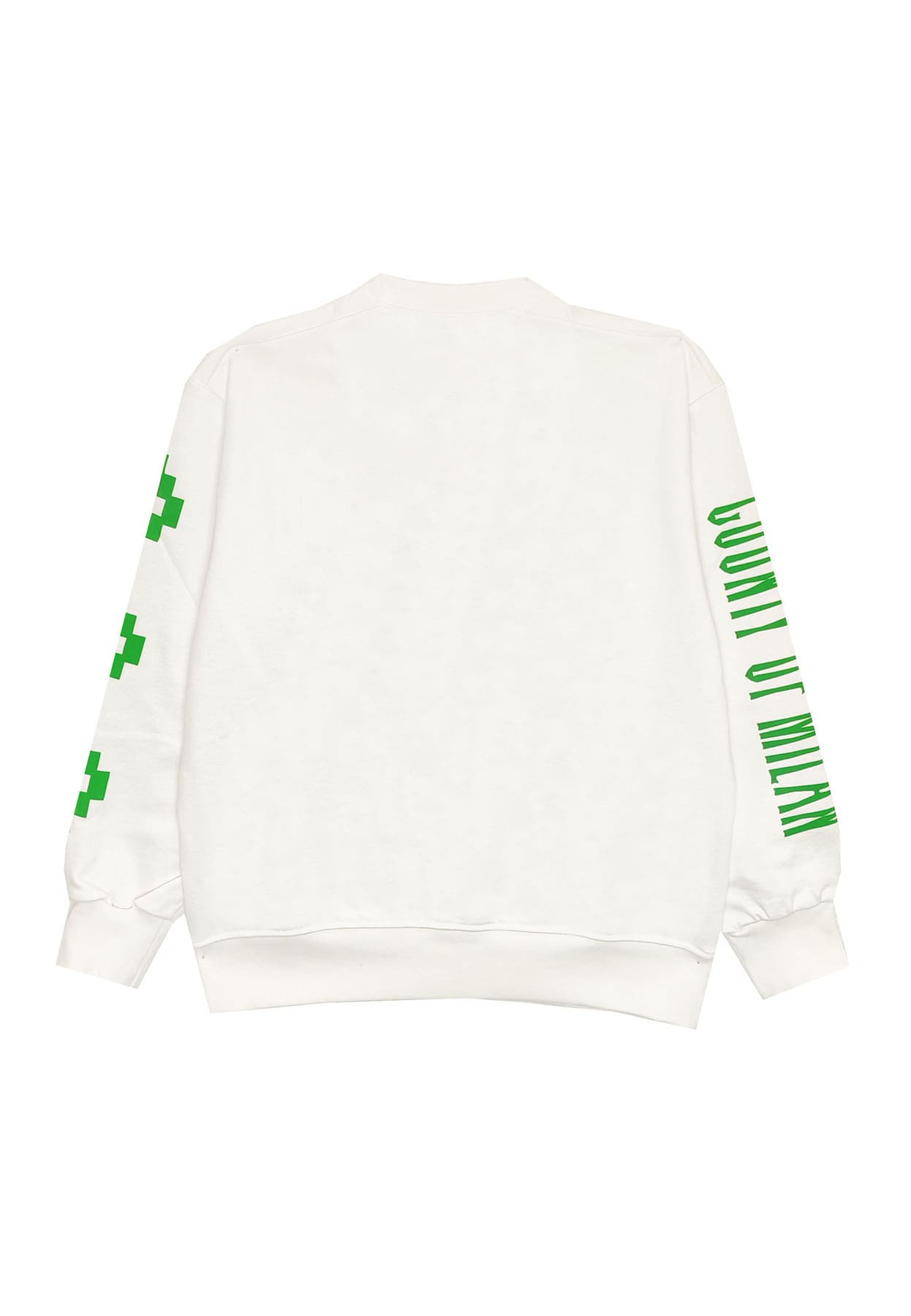 Felpa bambino Marcelo Burlon County Of Milan kids bianca in cotone