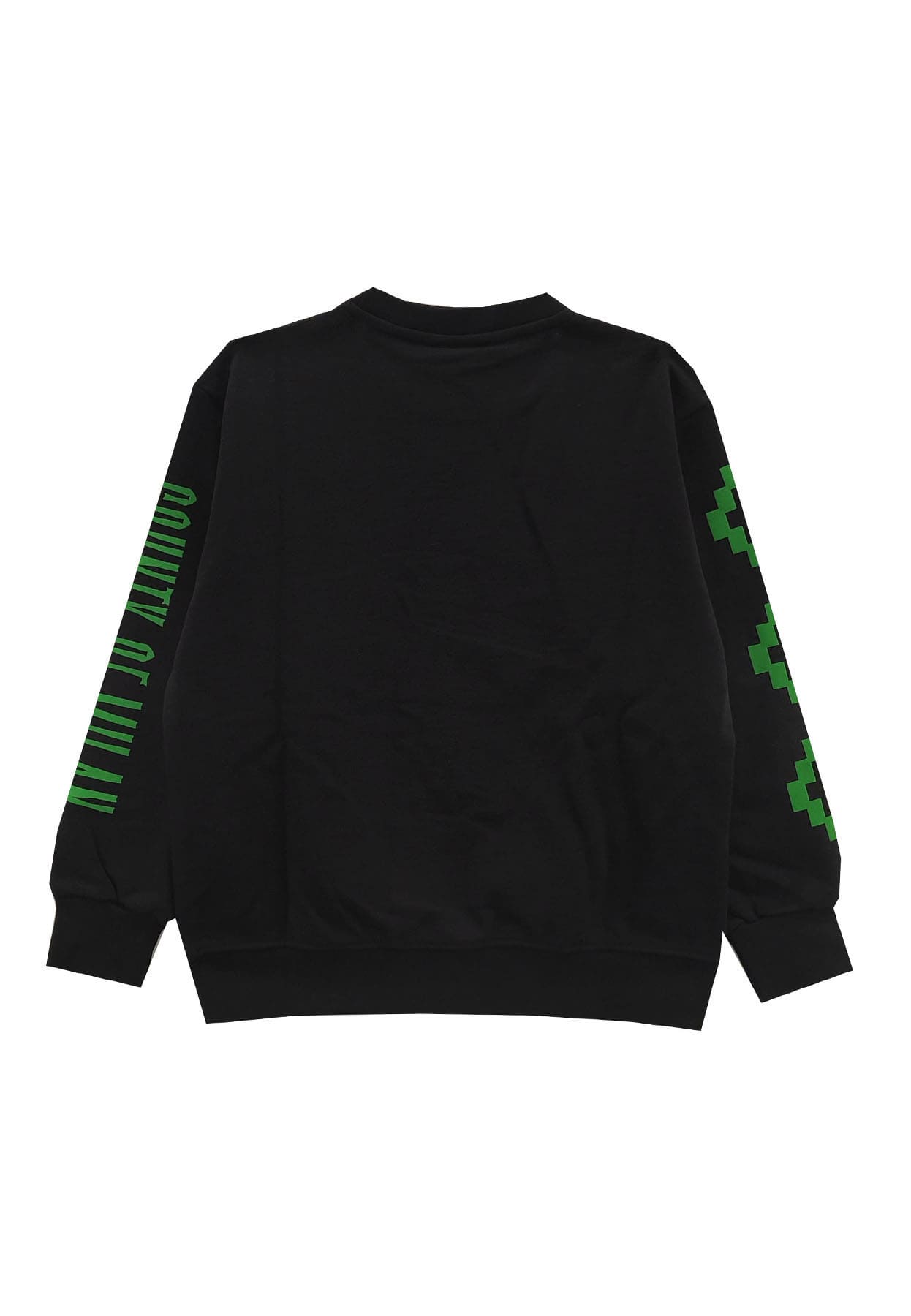 Felpa bambino Marcelo Burlon County Of Milan kids nera in cotone