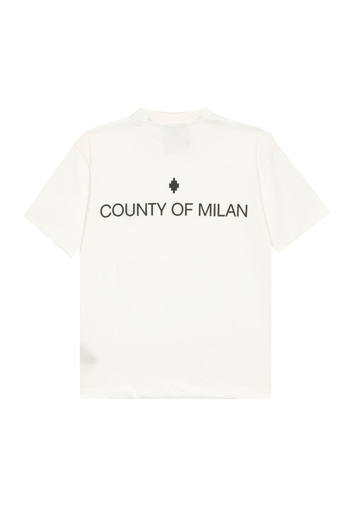 T-shirt bambino Marcelo Burlon County of Milan kids bianca in cotone