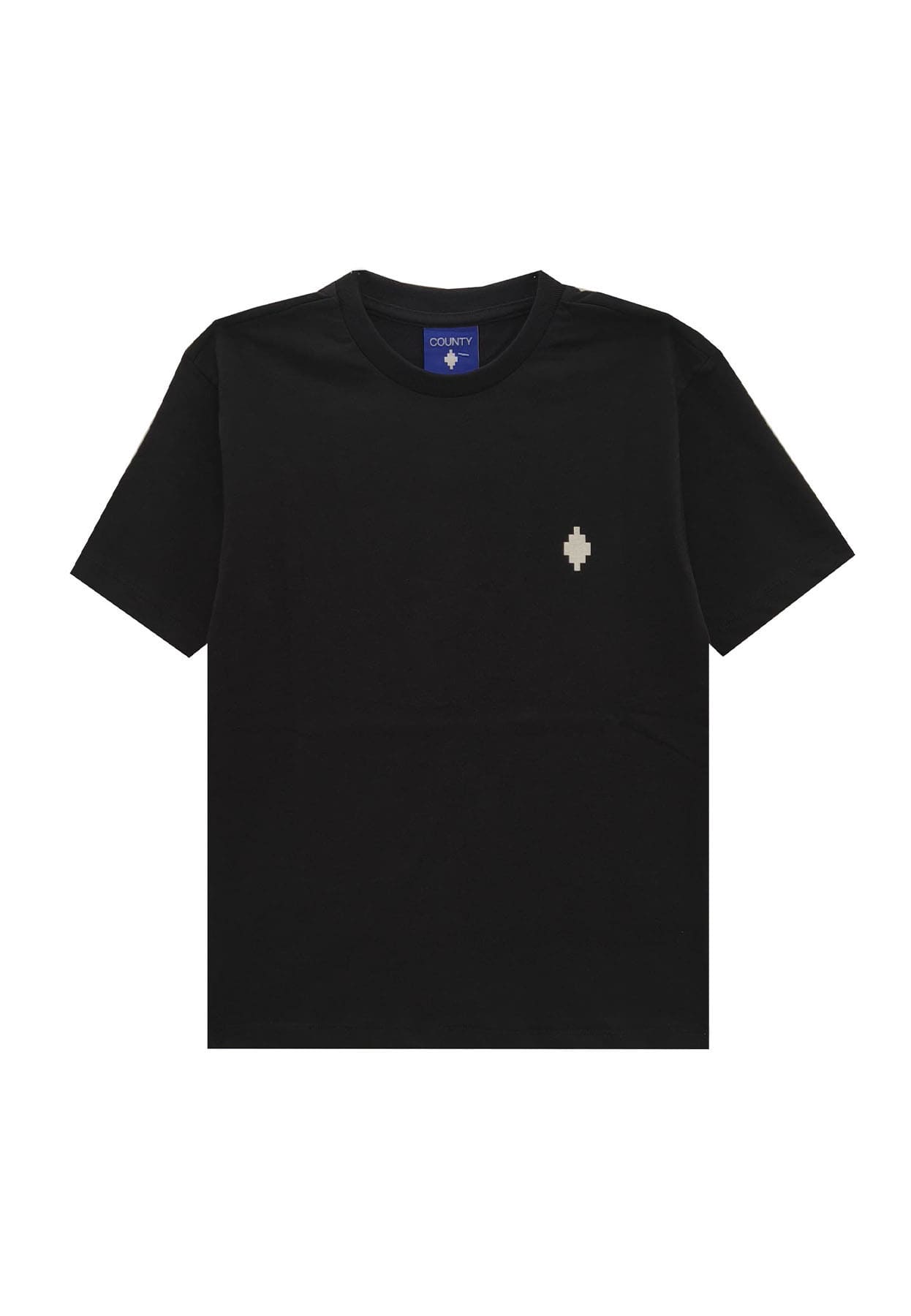 T-shirt bambino Marcelo Burlon County of Milan kids nera in cotone