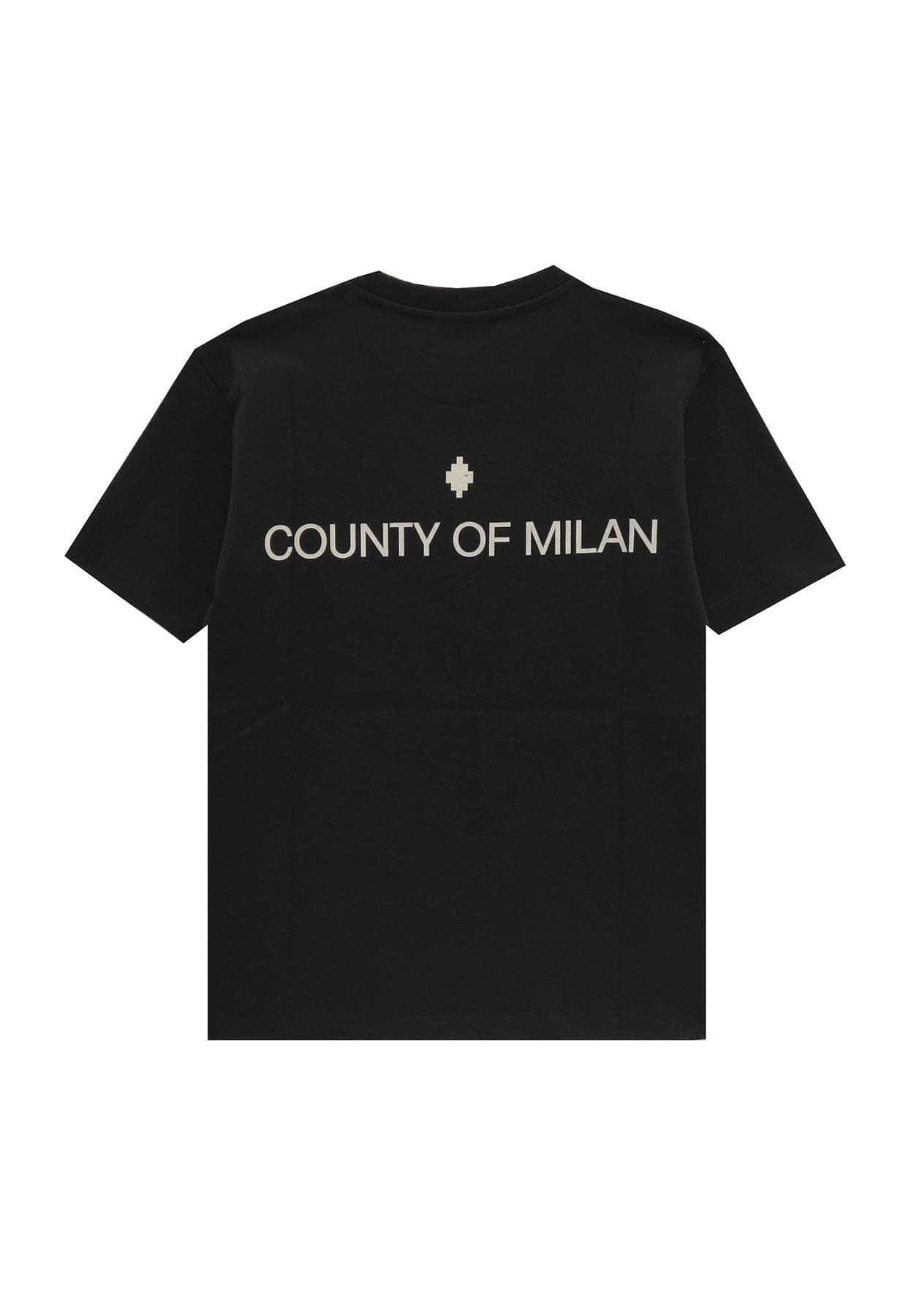 T-shirt bambino Marcelo Burlon County of Milan kids nera in cotone