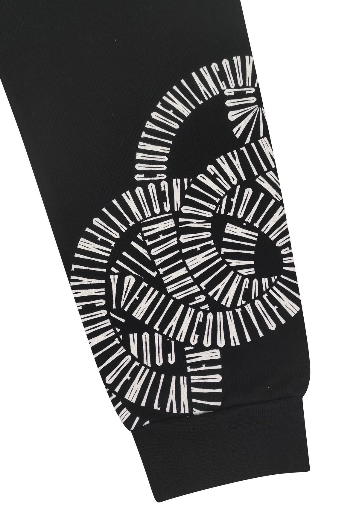 Pantalone sportivo bambino Marcelo Burlon County of Milan nero in cotone