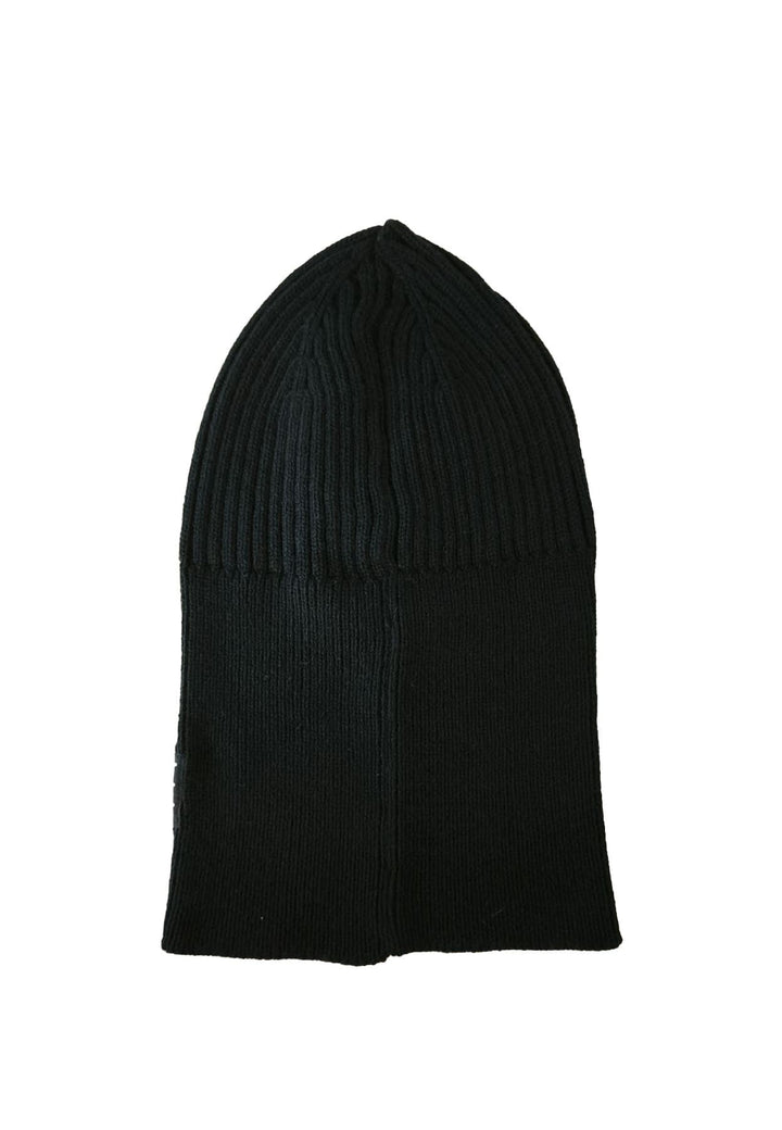 Balaclava nero unisex Market con logo in misto lana