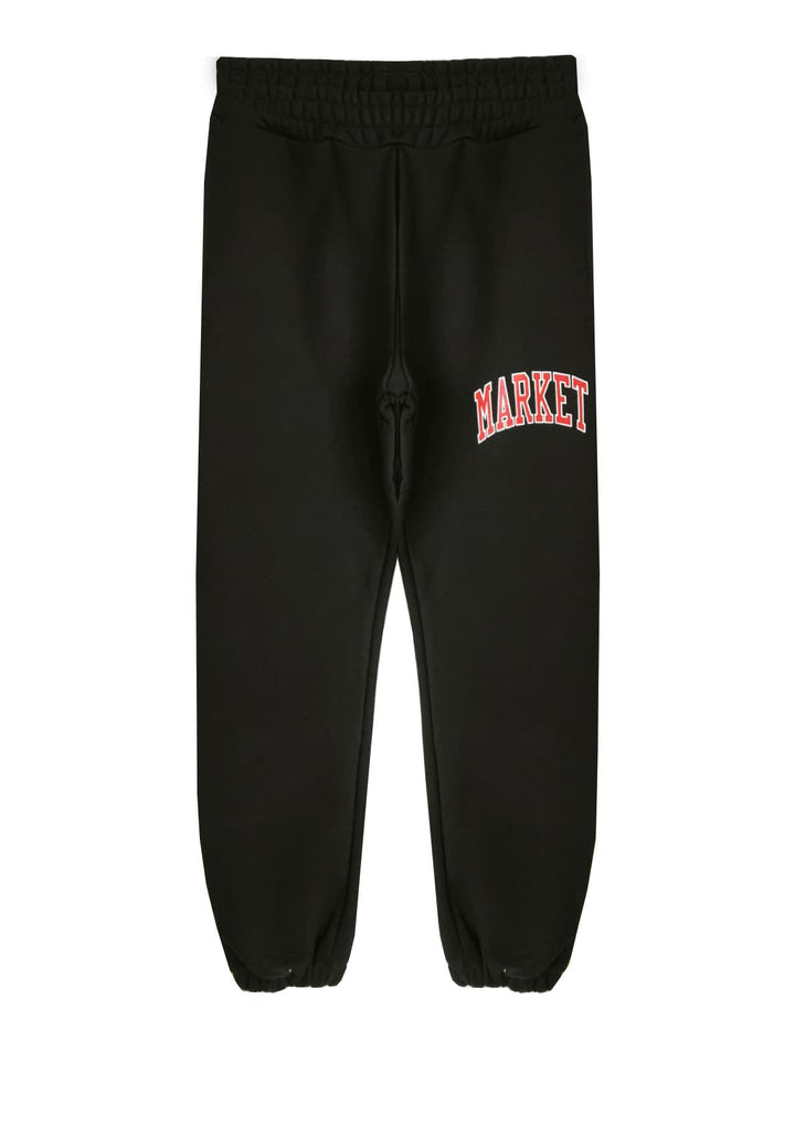 Pantalone sportivo unisex nero Market in cotone
