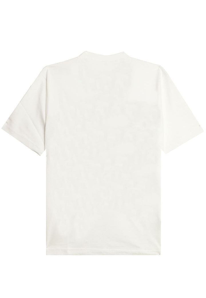 T-shirt mezza manica unisex bianca Market in cotone
