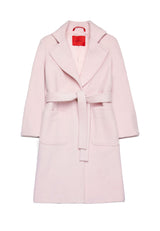 Cappotto bambina Max&Co Runaway rosa in lana