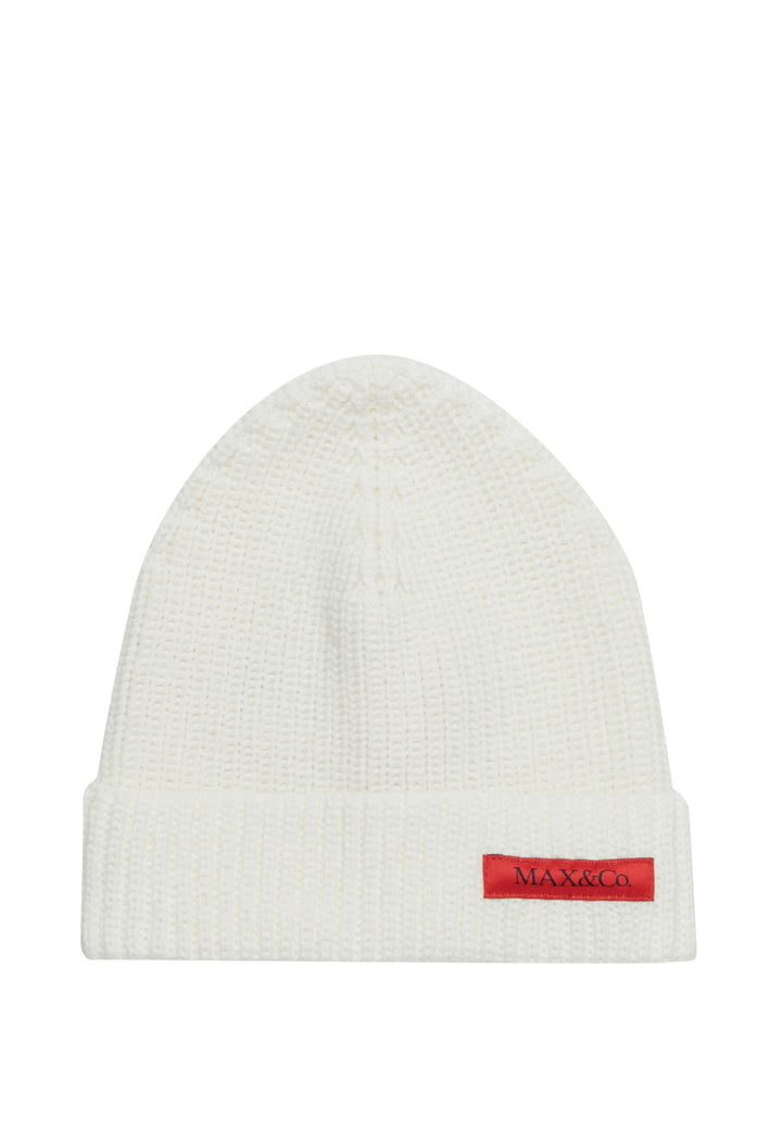 Cappello bambina Max&Co panna in misto lana