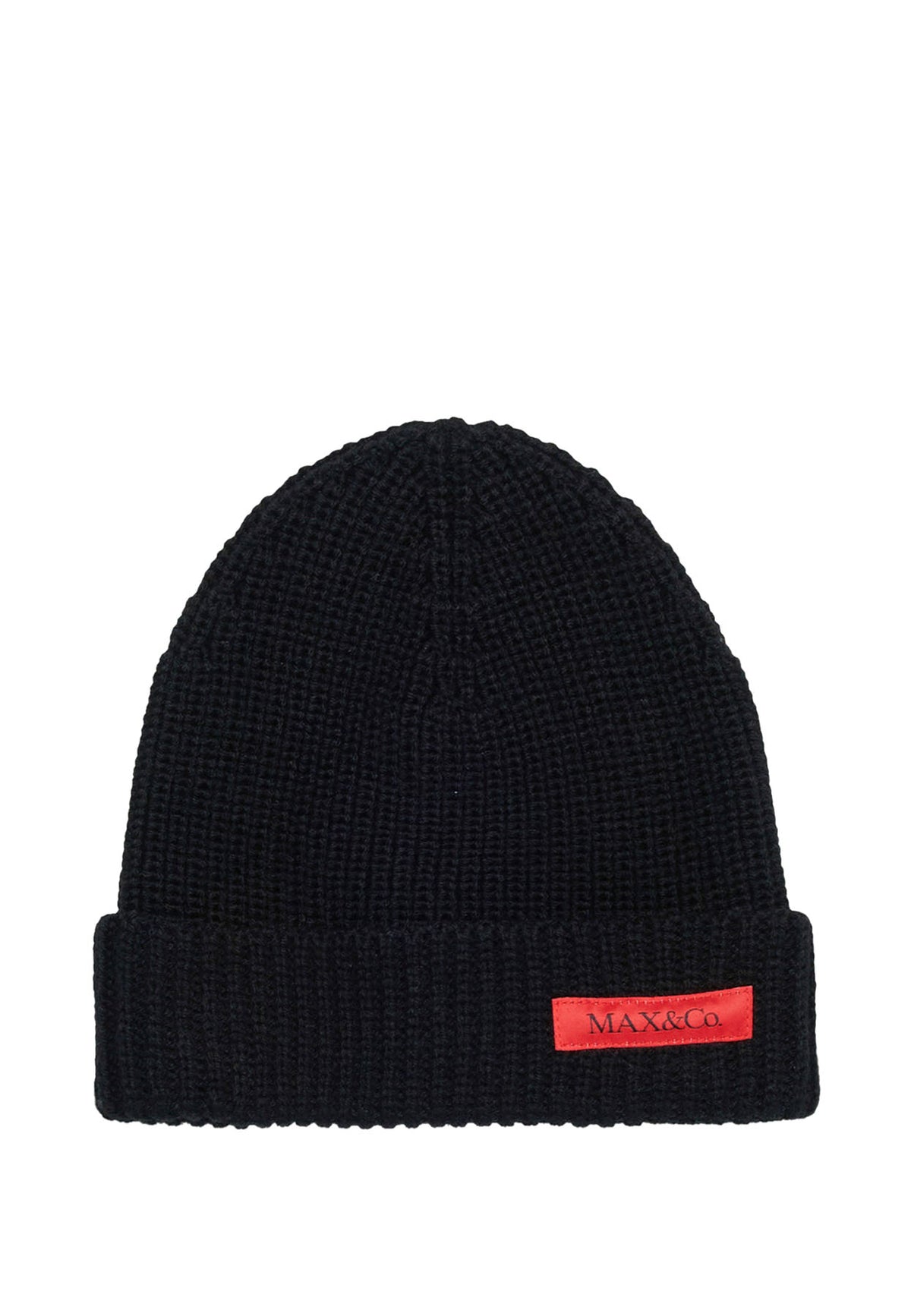 Max&Co cappello nero bambina in misto lana