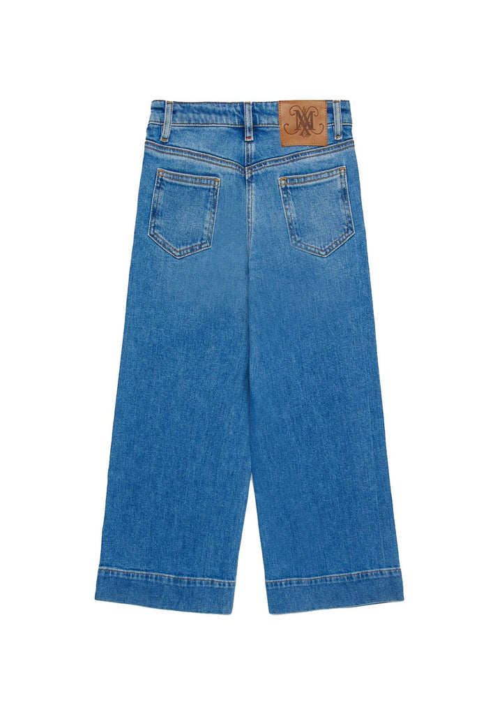 Jeans bambina Max&Co blu in denim