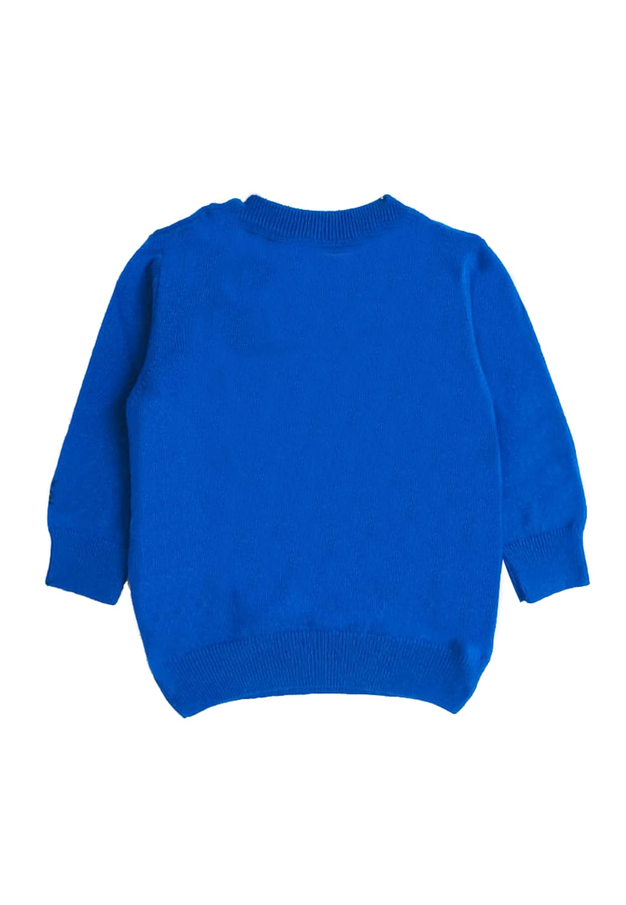 Maglia Douglas bambino MC2 Saint Barth kids bluette in misto cashmere