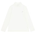 Maglia lupetto bambina Monnalisa bianca in cotone
